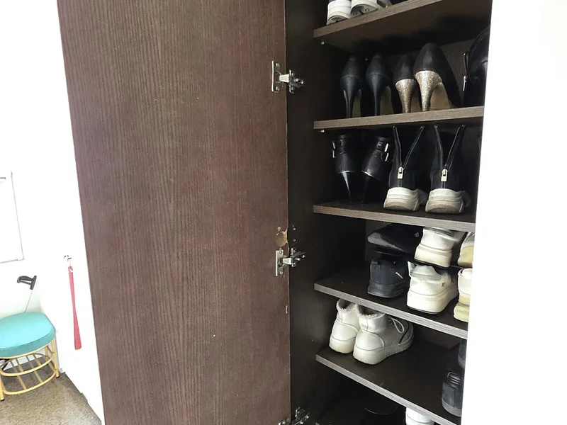용인 신발장 문짝 떨어짐 수리 용인 경첩 재타공·전체 교체 시공 후